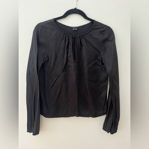 Theory black blouse
